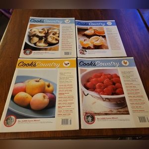 Lot of Cook's Country Cooking Magazines